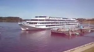 Отправление теплохода Княжна Анастасия 2