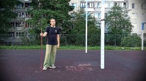 Фехтование шестом Le Baton Federal. $10 - Укол Пике