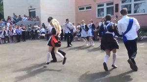 Флешмоб на последний звонок