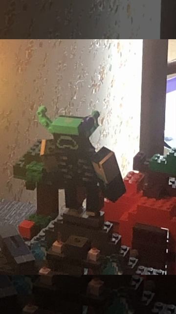 анимация лего Майнкрафт