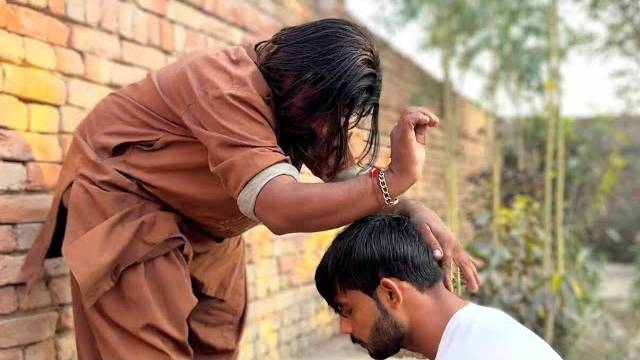 BENGALI BABA DOING HIS TOTAL BEST ｜ ASMR INSTANT SLEEP THERAPY ｜ STRESS KILLER HEAD MASSAGE ｜