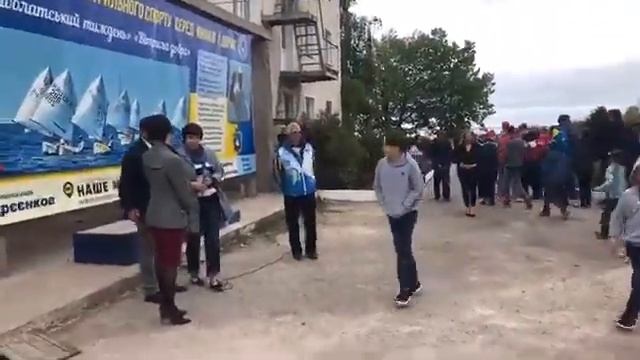 Открытие всеукраинской парусной регаты Шаболатская неделя в Сергеевке смотреть онлайн