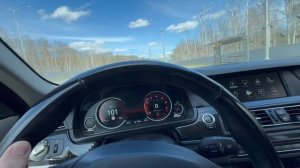 Звук мотора BMW F10 с блоком ASD