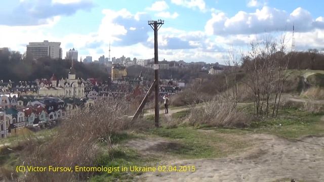 Подол и Замкова Гора в Киеве, Украина. Весной. Zamkova Hill in Kyiv, Ukraine смотреть онлайн