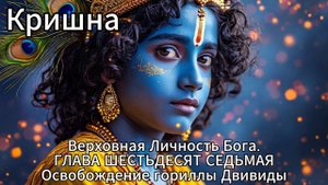 Кришна. Верховная Личность Бога. ГЛАВА ШЕСТЬДЕСЯТ СЕДЬМАЯ
Освобождение гориллы Двивиды