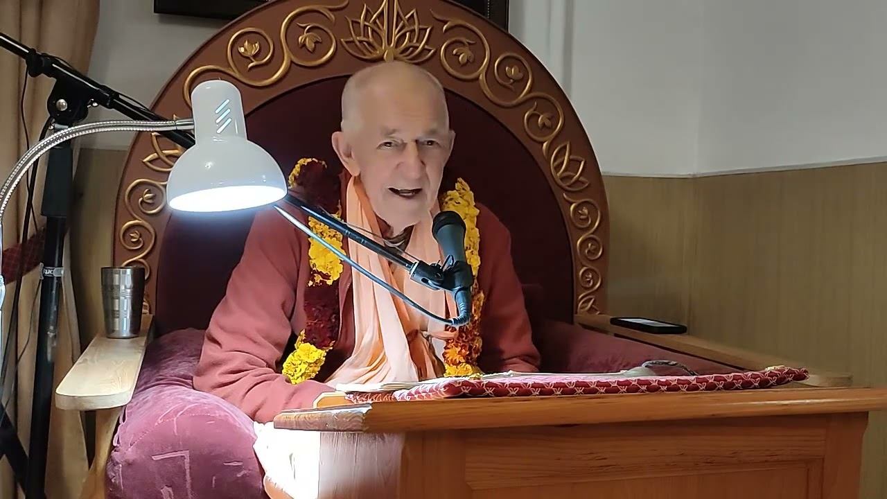 26.09.2023 - Вечерняя лекция об экадаши и  бхаджан "Шуддха бхакати" - Хабаровск, храм Нью Шантипур