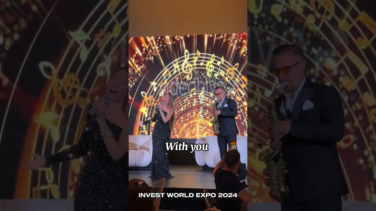 SITNIKA - With you (Cover) Invest World Expo #певица #сочи #events #кавер #саксофон #вокал #музыка