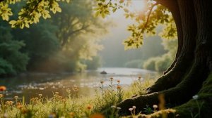 ДЕРЕВЕНЬКА- БЕРЕГ ДЕТСТВА(СТИХИ:ФЕНЬКО ЮРИЙ + ИИ)