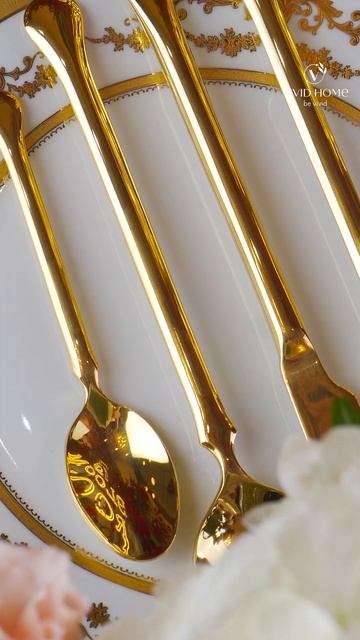 Набор столовых приборов Herdmar Golden Harmony - Глянцевое золото смотреть онлайн