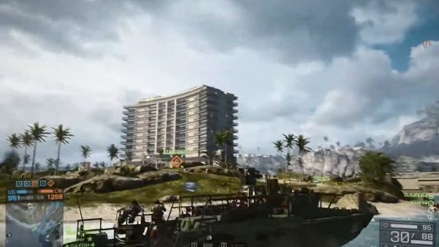Battlefield 4 - Online Курорт Хайнань 1 (часть1) смотреть онлайн