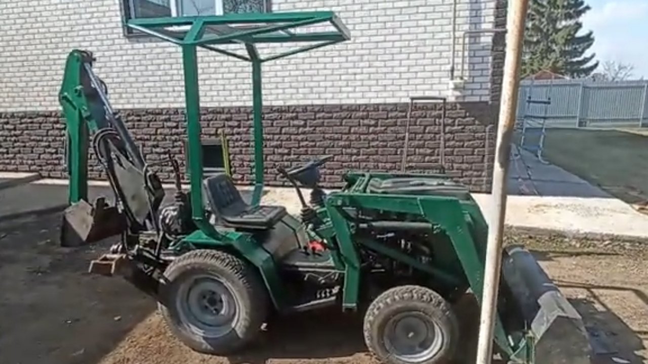 на минитрактор.
