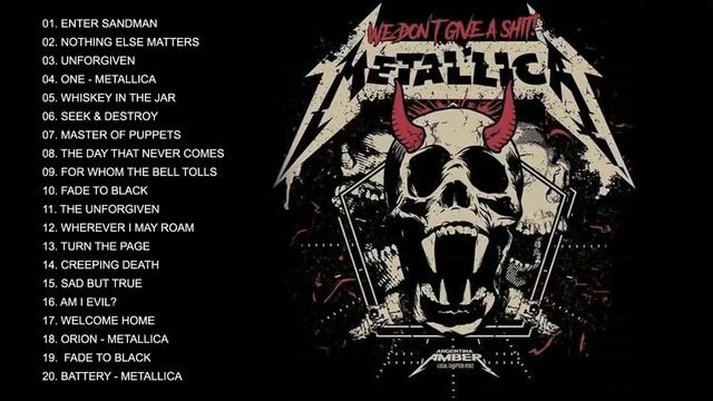 Плейлист Best Songs Of Metallica - Полный альбом Metallica Greatest Hits 2022 смотреть онлайн