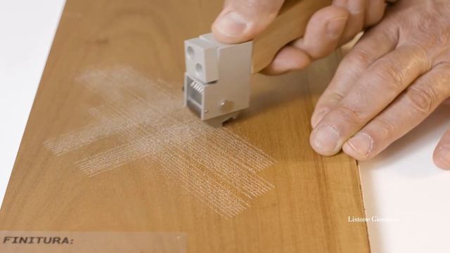 Scratch resistant hardwood floor - cross cut test