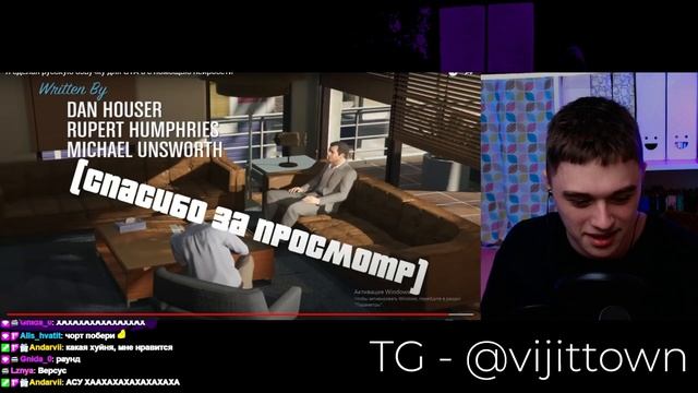 VIJI СМОТРИТ Я сделал русскую озвучку для GTA 5 с помощью нейросети 2 / ВИДЖИ РЕАКЦИЯ
