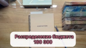 #15 Распределение бюджета по конвертам / Январь / 180300