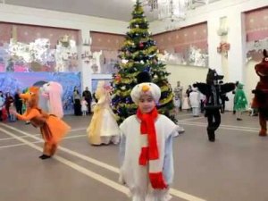 Новый Год. Дед Мороз и Снегурочка. Новогоднее представление/ по мотивам сказки "12 месяцев".