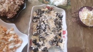 Салат Курочка Ряба