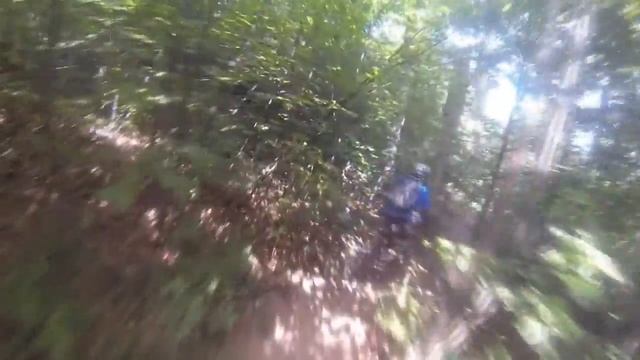 Downhill с г.Пикуй 1408м