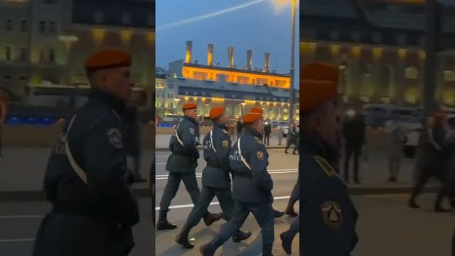 Репетиция Парада Победы 2024 🇷🇺❤️ МЧС. Прохождение парадных расчетов #парадпобеды #мчс #спасатель