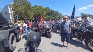 07.08.2022 Мотопробег мотоклуба "Ночные волки" Часть 3