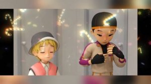 Клип тобот герои Дэйдо новый год дискотека серпантин