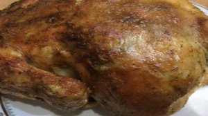 Курица запеченная на банке