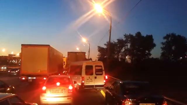 пробка на мкаде.23.06.15 смотреть онлайн