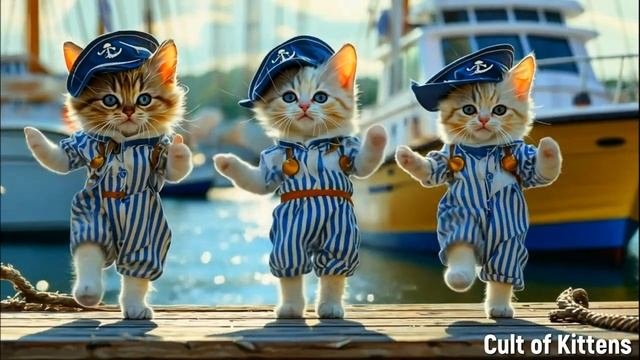 Kittens On Holiday At Sea _ Cult Of Kittens
