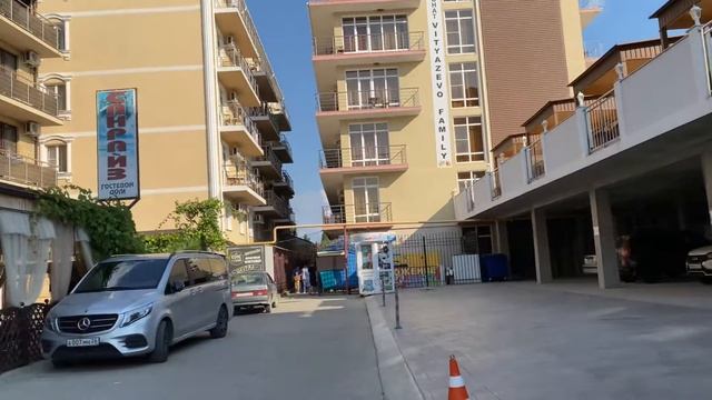 Анапа. Посёлок Витязево. Паралия. Александрийский проспект. Июль 2021.