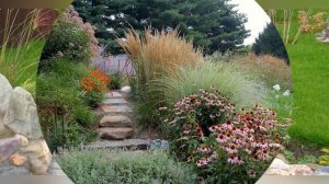 Композиции из КАМНЕЙ и РАСТЕНИЙ в Саду // Stones and Flowers