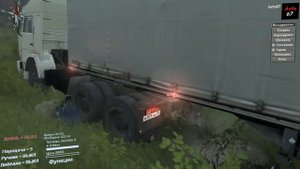 Камаз 54115 Spintires Ёкарный Бабай