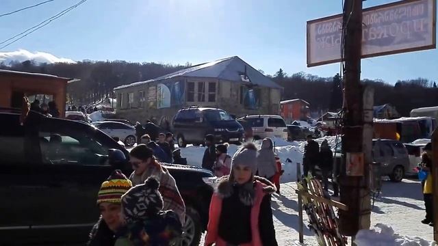 Бакуриани (Грузия) январь 2017 смотреть онлайн