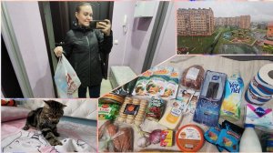 ✅Огромная закупка продуктов. про хранение игрушек. Собрали домик для Амелии. Погода не радует..️