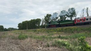 Генерал П36-0147 с небольшим паром утром и дымком вечером