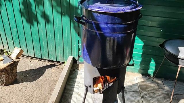 Делаем коптильню за полчаса и коптим курицу смотреть онлайн