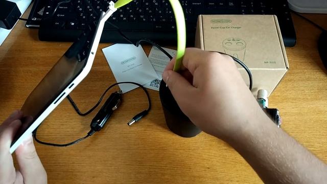 Семейная многопортовая автозарядка Ntonpower MP-3U2S