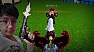 Дерусь с бандитами за фрукты в ~roblox~