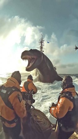Встреча с морским чудовищем в Японском море