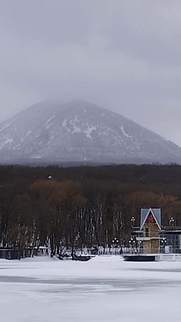 февраль в Железноводске #visual #larakapralova #love #art #кмв #горы #бештау #кавказ смотреть онлайн