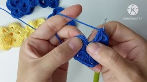 Цветок крючком #цветыкрючком #вязаниедляначинающих #цветочныекомпозиции /crochet flower