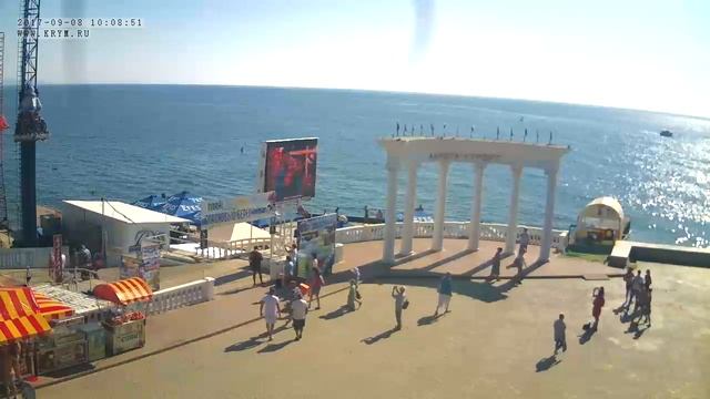 Вебкамера Ротонда. Запись 08.09.2017 10:00:03