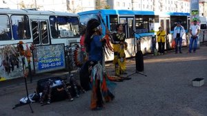 Индейцы в Уфе  "Camuendo Mashys", 13 августа 2014 округ Галле 9