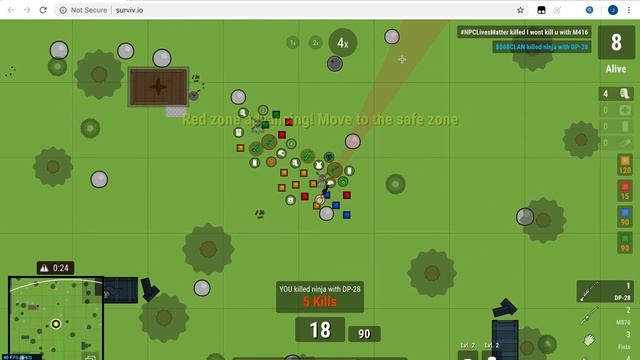 Surviv.io Aimbot Mod 11/11/18 смотреть онлайн