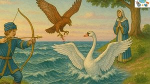 Волшебное спасение и первое чудо из «Сказки о царе Салтане» А.С. Пушкина 🌊✨