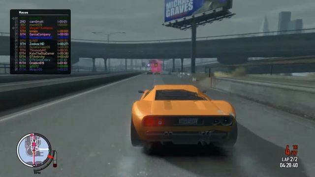 GTA EFLC - 16th June 2012 - ORF Race Tourney Event - Part I of II!