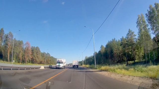 Движение на автомобиле из поселка Боровский до санатория "Ласточка" смотреть онлайн