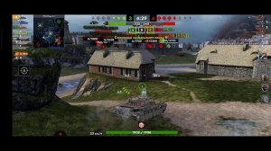 ТАНКИ БЛИЦ #БОЙ НА ГАЙД #КАРРО 45 ТОНН #МОЛЕНДЕЙК.mp4