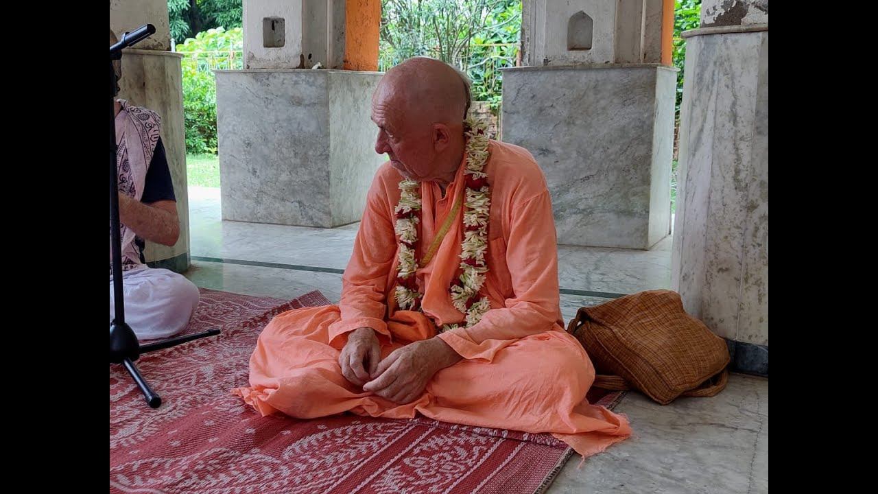 BVV Nrisimha Maharaj - Kirtan  - Kulina Gram, Madan-Gopal Temple - 18.06.2022