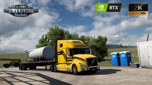 [ATS 1.54] Realistic Driving Volvo VNL 2018 JBX 2 + Reshade