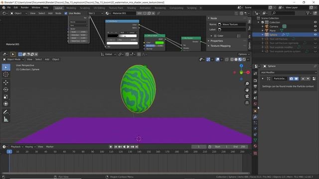 Blender 2.8 Cell Fracture vs Explode Modifier смотреть онлайн